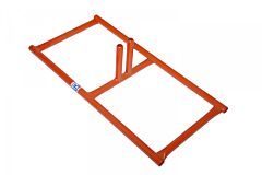 Justrite 26470 Quietsite Metal Base (Foot), 4 Ft, Orange