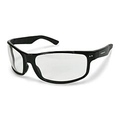 Radians 460604 Ck7 Premium Safety Glasses, Shiny Black Frame, Clear Lens
