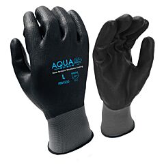 Radians Rwg35M Aqua Micro Foam Nitrile Gloves, Size Medium