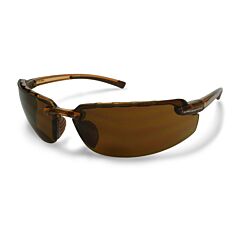 Radians 474715 Crossfire Es7 Inviz Bifocal Safety Glasses, Crystal Brown, Hd Brown Lens, 1.5 Diopter
