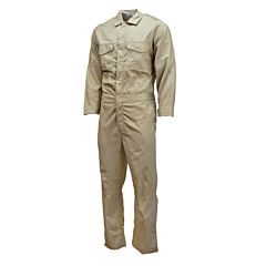 Radians Frca-003K-L Volcore Cotton Fr Coveralls, Khaki, Size Large