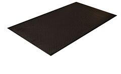 Crown Matting Wbr0036Kd-75 Wear-Bond Tuff-Spun Diamond-Surface Anti-Fatigue Mat 3' X 75' Black