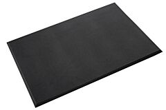 Crown Matting Pm 0046Bk Paramount Anti-Fatigue Nitrile Rubber Mat 4' X 6' Black