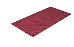 Crown Matting Hvr0024Mr Sani-Tred Drainage Anti-Fatigue Mat 2' X 40' Mulberry Red