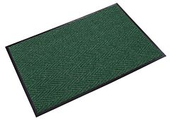 Crown Matting Cn 0310Fg Chevron Indoor Entrance Mat 3' X 10' Forest Green