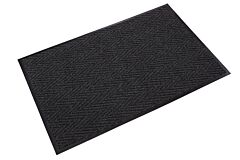 Crown Matting Cnr0072Ch Chevron Indoor Entrance Mat 6' X 60' Charcoal