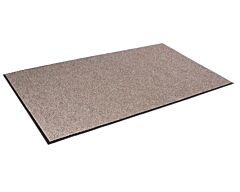 Crown Matting Mnr0048Bec Marathon Indoor Entrance Mat 4' Wide, Custom Length, Beige