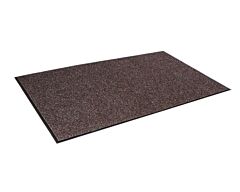 Crown Matting Mnr0048Dbc Marathon Indoor Entrance Mat 4' Wide, Custom Length, Dark Brown