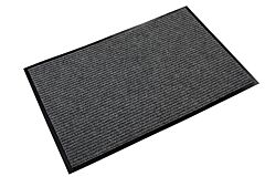 Crown Matting Nr 0035Gy Needle-Rib Indoor Entrance Mat 3' X 5' Gray