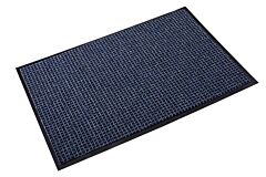 Crown Matting Ox H034Bl Oxford Indoor Entrance Mat 3' X 4' Black/Blue