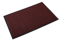 Crown Matting Oe 0034Bu Oxford Elite Indoor Entrance Mat 3' X 4' Black/Burgundy