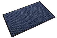 Crown Matting Oe 0035Bl Oxford Elite Indoor Entrance Mat 3' X 5' Black/Blue