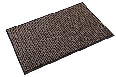 Crown Matting Oe 0046Br Oxford Elite Indoor Entrance Mat 4' X 6' Black/Brown