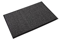 Crown Matting Oer0036Gy Oxford Elite Indoor Entrance Mat 3' X 60' Black/Gray