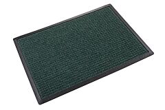 Crown Matting Ss R035Fg Super-Soaker Rubber-Border Indoor Entrance Mat 3' X 5' Forest Green