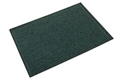Crown Matting Ss F035Fg Super-Soaker Fabric-Border Indoor Entrance Mat 3' X 5' Forest Green