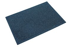 Crown Matting Ss F046Bl Super-Soaker Fabric-Border Indoor Entrance Mat 4' X 6' Blue
