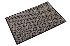 Crown Matting Ter0072Tpc Tire-Track Indoor Entrance Mat 6' Wide, Custom Length, Taupe