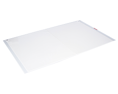 Crown Matting Wc 3125Sw Walk-N-Clean Tacky Sheet Mat 31.5" X 21.5" White
