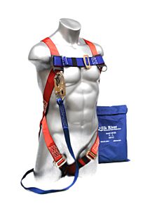 Elk River 05513 Fall Protection Kit, Cp Plus Harness, 0D, Attached 6' Nopac, Bag