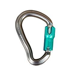 Elk River 17442 Aluminum Carabiner, Auto-Lock, Fall Rated, 3/4" Gate Opening, Pin, 25Kn