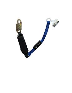 Elk River 19273 5/8" Rope Grab, 3' Zorber 1" Web Lanyard Snaphook
