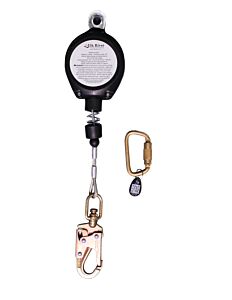 Elk River 22520 Retractable, 20', Cable, Snaphook, Carabiner