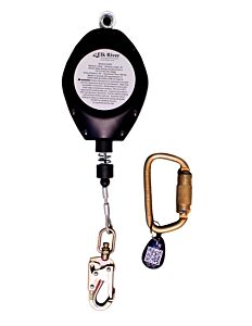 Elk River 22550 Retractable, 50', Cable, Snaphook, Carabiner