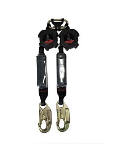 Elk River 22607 Retractable, 6' Web, Twin Leg, Snaphook