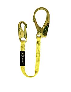 Elk River 29433 Centurionz Web Lanyard, 1" X 3', Snap Hook, Rebar Hook