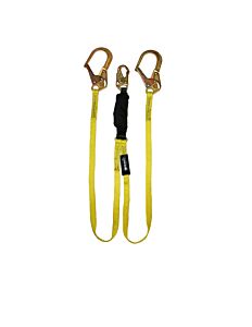 Elk River 36359 Zorber 1" X 4' Centurionz Web, Twin Leg, Snap Hook, Rebar Hook
