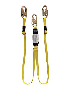 Elk River 36528 Zorber 1" X 6' Centurionz Adj Web, Twin Leg, Snap Hook Each End
