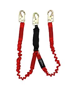 Elk River 36828 Flex-Zorber, 1-1/2" X 6', Twin Leg, Snap Hook All Ends