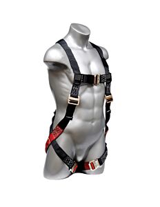 Elk River 47169 Freedomflex Full Body Harness Quick Connect, 1 D-Ring, Size Medium To 2X-Large