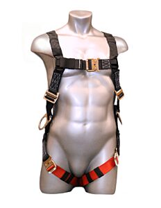 Elk River 47369 Freedomflex Full Body Harness Quick Connect, 3 D-Rings, Size Medium To 2X-Large