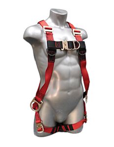 Elk River 62432 Windeagle Full Body Harness Quick Connect, 4 D-Rings, Size Small To Large