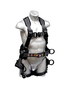 Elk River 67604 Peregrine Ps Full Body Harness Quick Connect, 6 D-Rings, Albar, Size X-Large