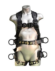 Elk River 67615 Peregrineex Ps Full Body Harness Tongue Buckles, 6 D-Rings, Albar, Size 2X-Large