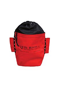 Elk River 84521 Bolt Bag, Red, Drawstring Top, Belt Tunnel, Tool Loops, 4" X 10" X 9"