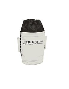 Elk River 84522 Deep Bolt Bag, Natural, Drawstring Top, Belt Tunnel, Tool Loops, 4" X 14" X 9"