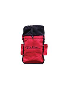 Elk River 84523 Heavy Duty Bolt Bag, Red, Drawstring Top, Belt Tunnel, Tool Loops