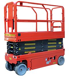 Vestil Asl-26-32 Aerial Scissor Lift, Range Of 4' To 26'