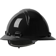 Pip 280-Hp641R-11 Kilimanjaro, Black, Full Brim Hard Hat, Ratchet, Type I, Class E