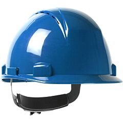 Pip 280-Hp1142Rspv-17 Logan Hard Hat, Cap Style, Wheel Ratchet, Type Ii, Class C, Vented, Royal