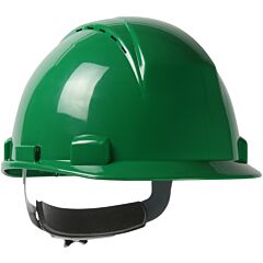 Pip 280-Hp1142Rspv-04 Logan Hard Hat, Cap Style, Wheel Ratchet, Type Ii, Class C, Vented, Dark Green