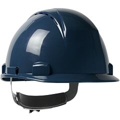 Pip 280-Hp1142Rsp-08 Logan Hard Hat, Cap Style, Wheel Ratchet, Type Ii, Class E, Vented, Navy