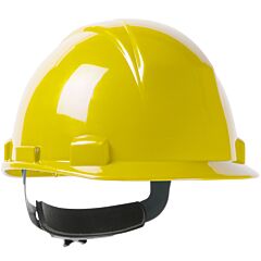 Pip 280-Hp1142Rsp-02 Logan Hard Hat, Cap Style, Wheel Ratchet, Type Ii, Class E, Vented, Yellow