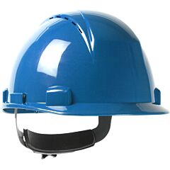 Pip 280-Hp1141Rspv-07 Logan Hard Hat, Cap Style, Wheel Ratchet, Type I, Class C, Vented, Sky Blue