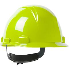Pip 280-Hp1141Rsp-44 Logan Hard Hat, Cap Style, Wheel Ratchet, Type I, Class E, Non-Vent, Hi-Vis Yellow