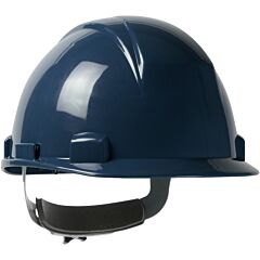 Pip 280-Hp1141Rsp-08 Logan Hard Hat, Cap Style, Wheel Ratchet, Type I, Class E, Non-Vent, Navy